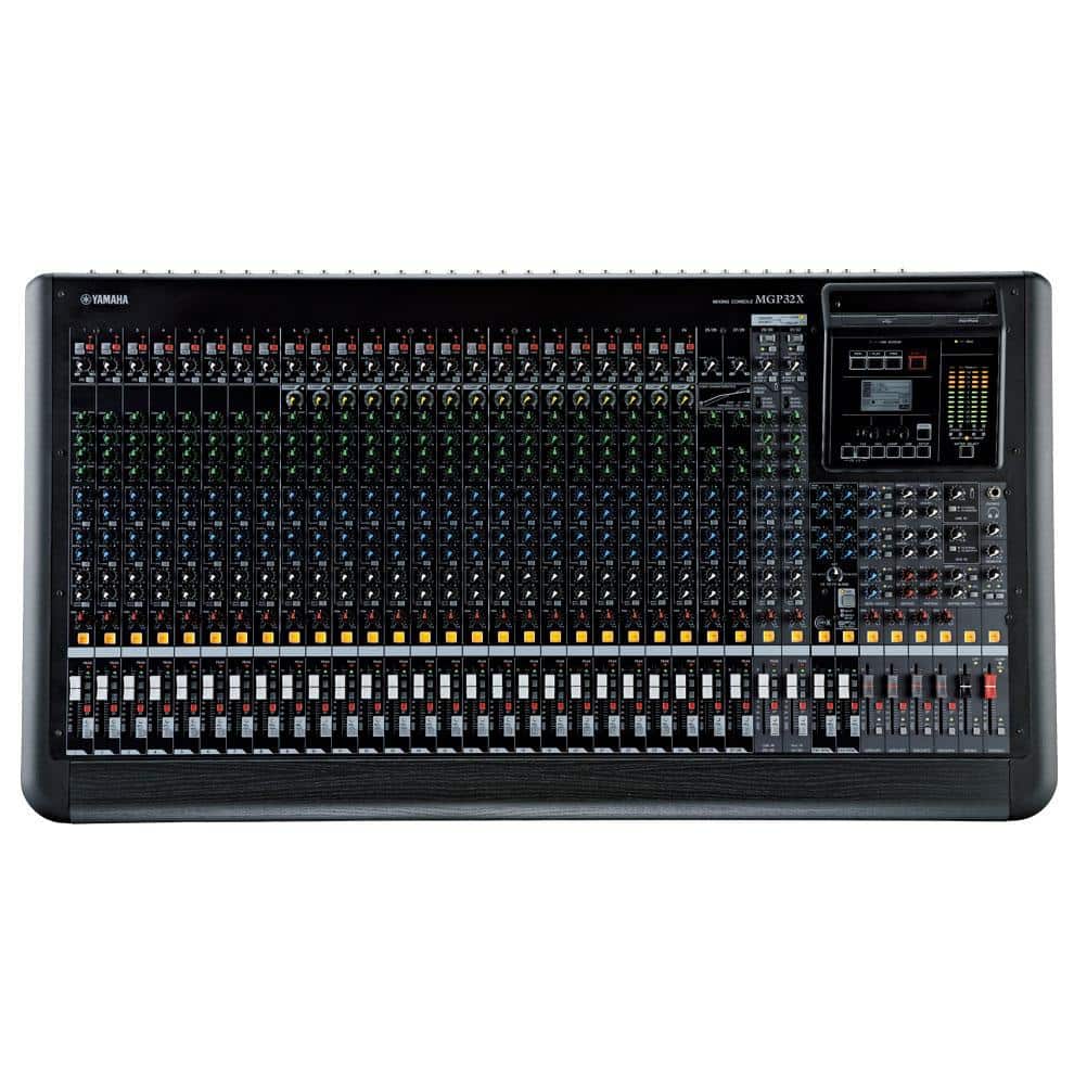 Yamaha MGP32X Mezcladora de 32 canales con efectos digitales EQ gráfico y conexión USB.